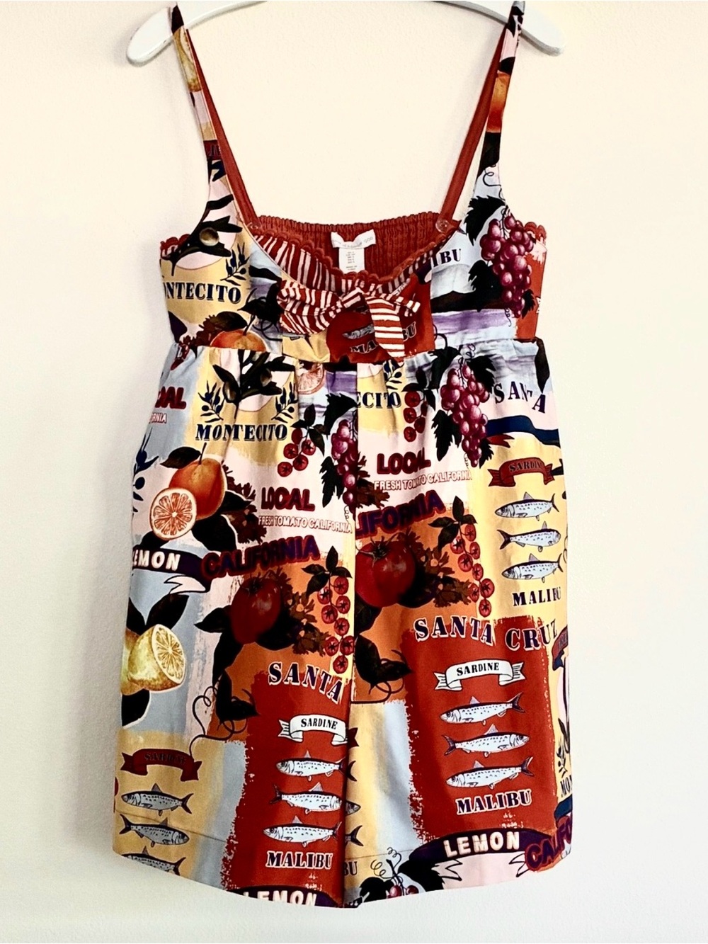 HOUSE OF HARLOW 1960 Montecito California Print Romper - S - Picture 2 of 12